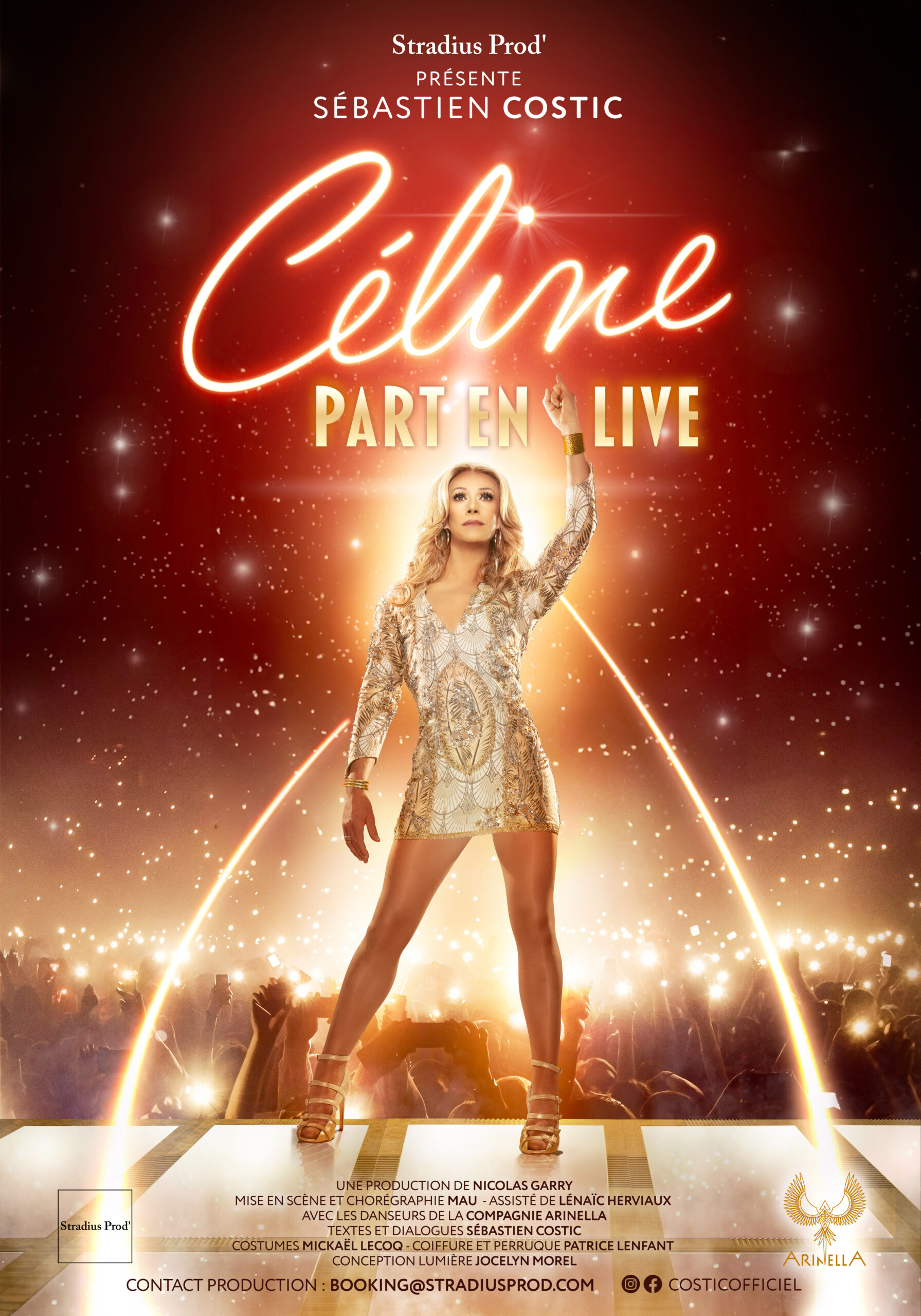 Céline Part En Live à Lille